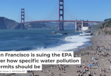 Baker Beach and other San Francisco city beaches are sometimes closed for swimming due to sewage discharges. Tayfun Coskun/Anadolu via Getty Images